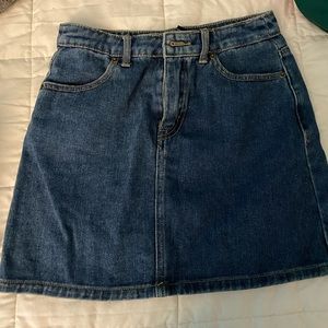 Jean skirt